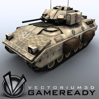 3D Model Download - Game Ready - Bradley M2A2